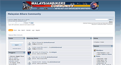 Desktop Screenshot of malaysianbikers.com.my